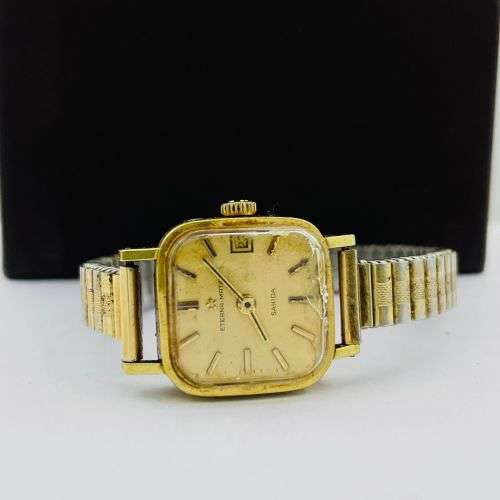 ETERNA MATIC Sahida Ladies Swiss Gold Watch