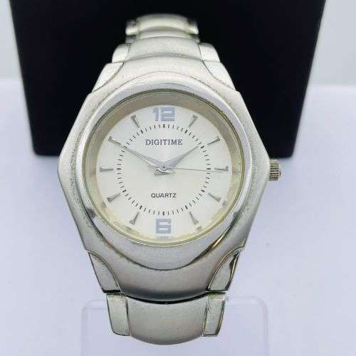 DIGITIME Steel Mens Quartz Watch