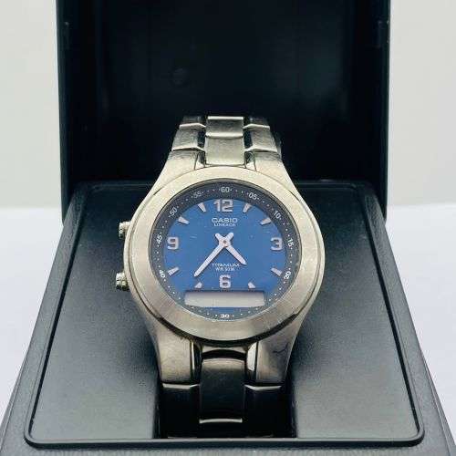 CASIO Lineage Titanium Mens Digital Watch