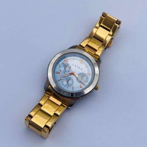 LATAN Two-Tone Ladies Chrono Watch