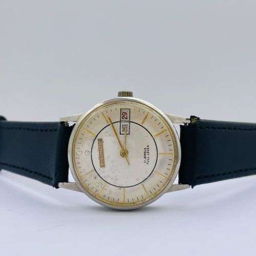 ROLOMATIC Rare Full Lever Vintage Gold Watch