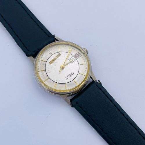 ROLOMATIC Rare Full Lever Vintage Gold Watch