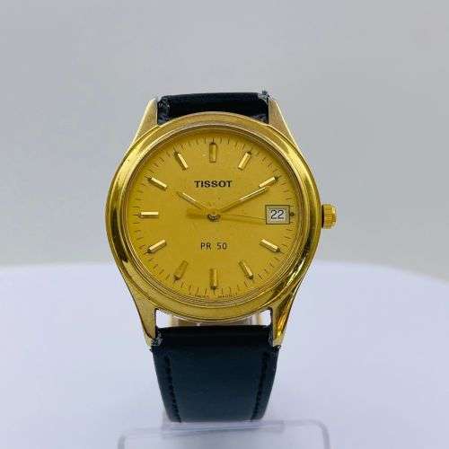 TISSOT PR50 Gold Mens Classic Watch
