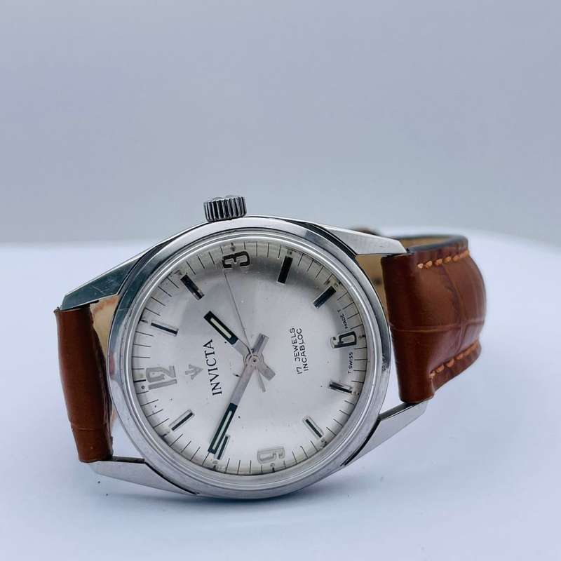 INVICTA 17 Jewels Swiss Vintage Mens Watch