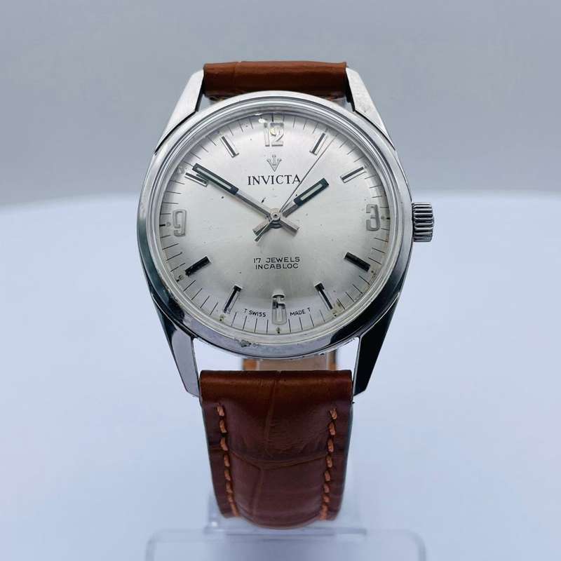 INVICTA 17 Jewels Swiss Vintage Mens Watch
