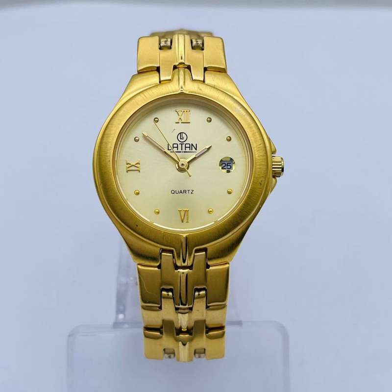 LATAN Jubilee Gold Ladies Dress Watch