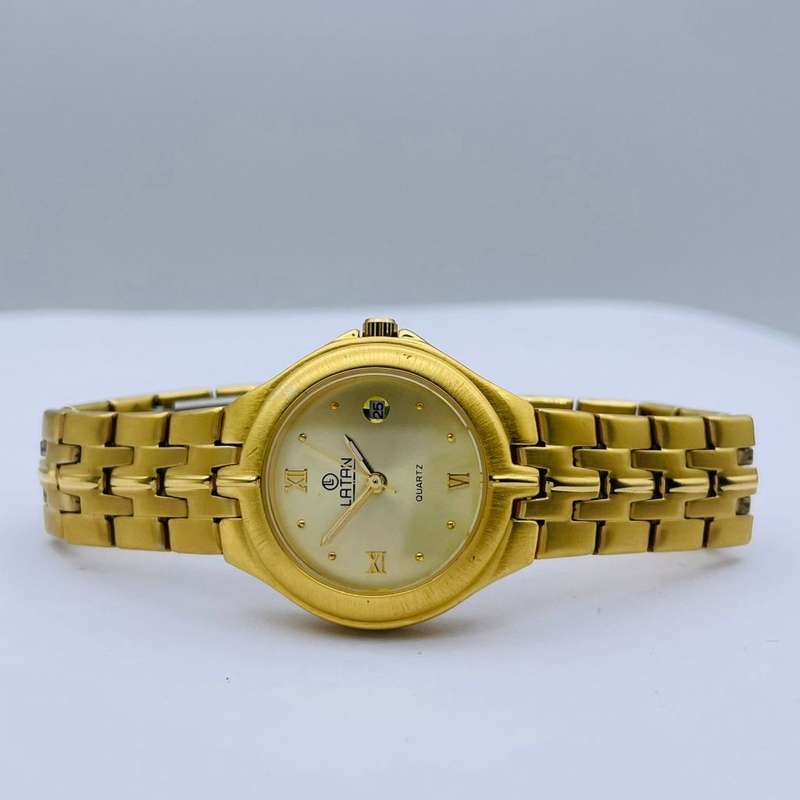 LATAN Jubilee Gold Ladies Dress Watch