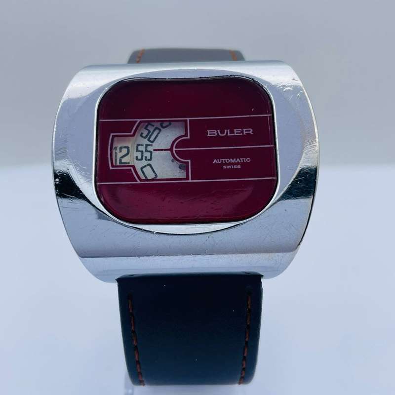 BULER Automatic Swiss Retro Dial Watch - UNIQUE!!!