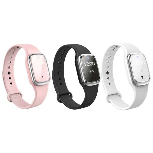 M2 Ultrasonic Mosquito Repellent Smart Bracelet Electronic Clock Rechargable