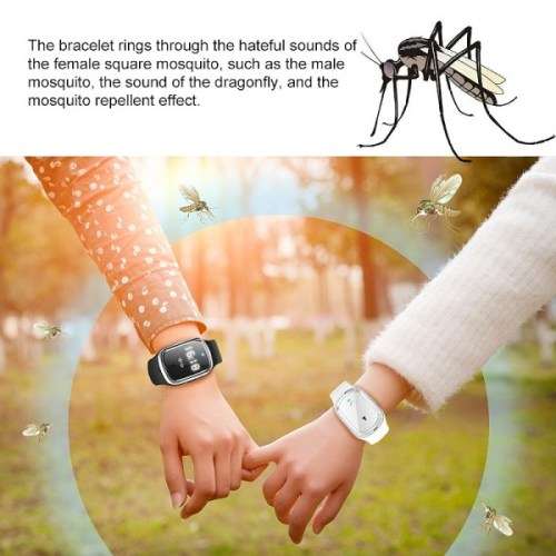 M2 Ultrasonic Mosquito Repellent Smart Bracelet Electronic Clock Rechargable