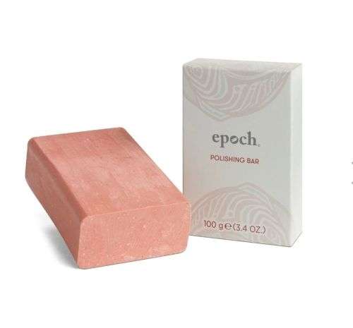 Epoch Polishing Bar Soap-free Face and Body Exfoliating Cleansing Bar