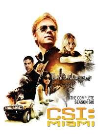 CSI Miami the complete season 6