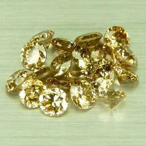 WOW!!!ROUND BRILLIANT CUT 0.50 totalCTW /FANCY Cognac / **Perfect!!!***