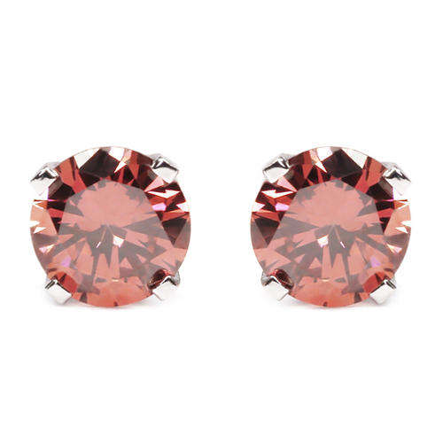 Beautiful 0.36 Carat Pink Diamond & White Gold Earrings   ** Starting R1 - no reserve ** !!!