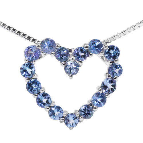Beautiful 1.06 Carat Tanzanite & 925 Sterling Silver Pendant   ** Starting R1 - no reserve ** !!!