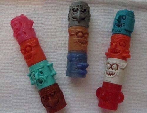 Cereal box collectables - Totem tribe set of 11 totems