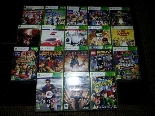 Xbox 360 console games bundle