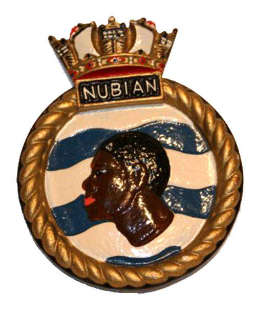 Nubian Navy Plaque