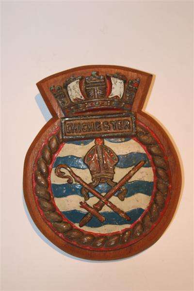 HMS Chichester Naval Plaque