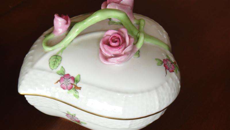 Herend Rose Box