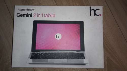 HomeChoice Gemini 2in1 laptop/tablet