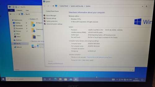Acer TravelMate 5744 i3 6GB Ram 500Gb HDD