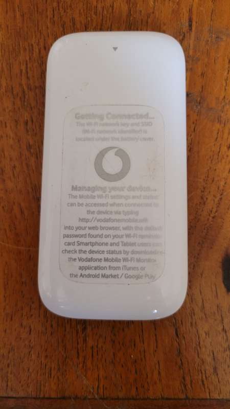 Vodafone Wifi Pocket Modem