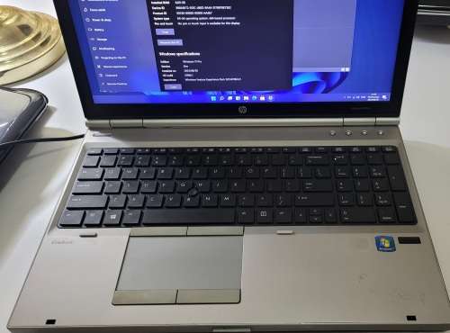HP Elitebook 8560p i7 Workhorse 8gb Ram Win 11