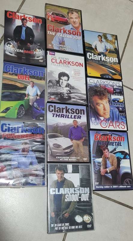 Jeremy Clarkson Fans !! Big Dvd Set