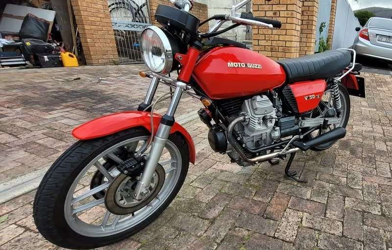 1979 Moto Guzzi v50 MKII Restored
