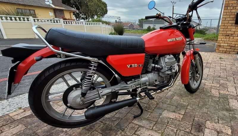 1979 Moto Guzzi v50 MKII Restored