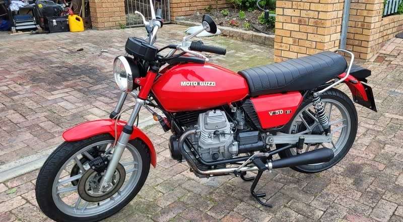 1979 Moto Guzzi v50 MKII Restored
