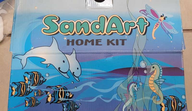 Massive SandArt Kit 12x Bottles 12 Trays and More