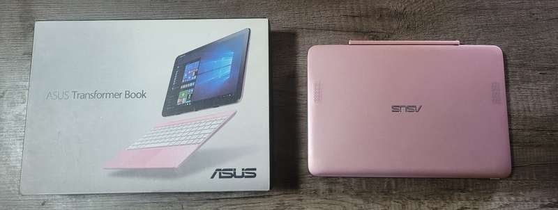 Asus Transformer Book Windows 10 Rose Gold