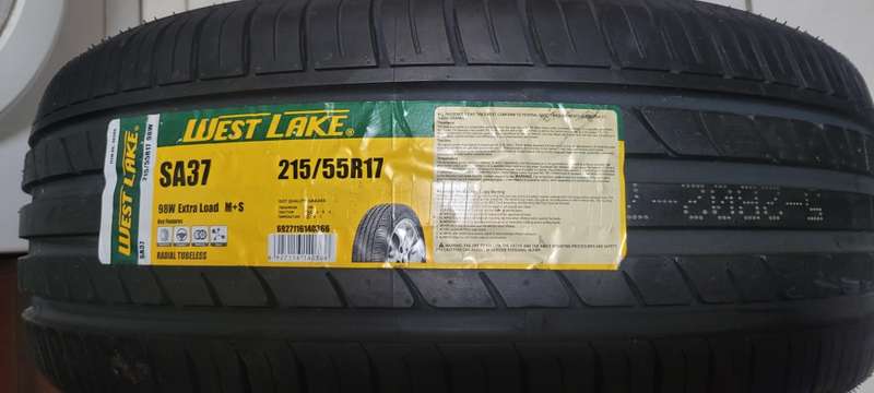Brand New 215/55R17 Westlake tyre