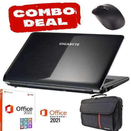 Gigabyte Combo! Q1585N i5 |1GB Nvidia Graphics | 1TB HDD | 4 GB Ram Entry Lvl Gaming Laptop