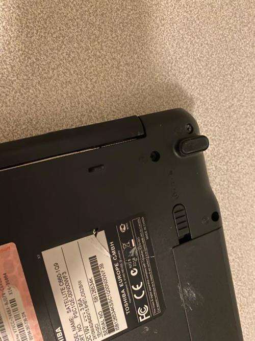 Toshiba i5 Laptop NVIDIA Graphics
