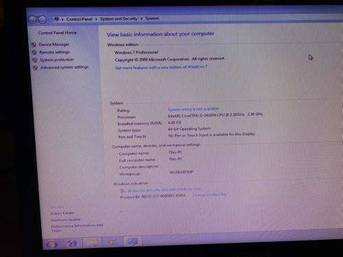 Toshiba i5 Laptop NVIDIA Graphics