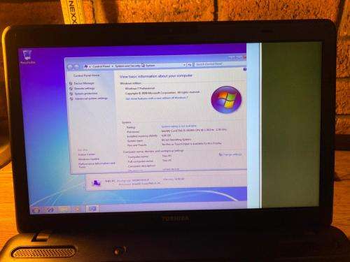 Toshiba i5 Laptop NVIDIA Graphics