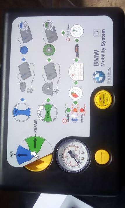 BMW Mini Compressor Mobility Kit