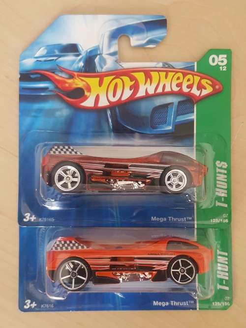 Hot Wheels - MEGA THRUST - Super Treasure Hunt Combo