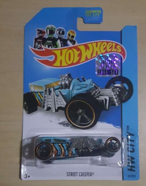 2014 Hot Wheels - Street Creeper (80 of 250) Import Long Card
