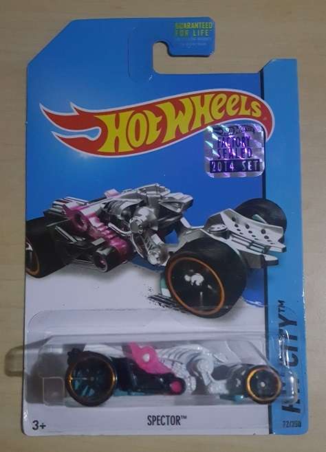 2014 Hot Wheels - Spector (72 of 250) Import Long Card