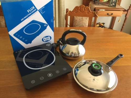 AMC Induction Cooker/ Plate with frying pan and kettle