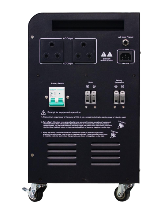 KAPA ENERGY Elleyhill power 1kW 100Ah 12V AGM Battery