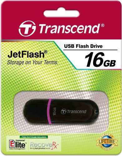 Transcend JetFlash 300 USB Flash Drive 16 GIG