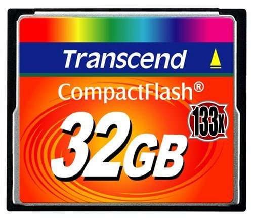 Transcend Ultra Performance Compact Flash Card 32GB TS32GCF133