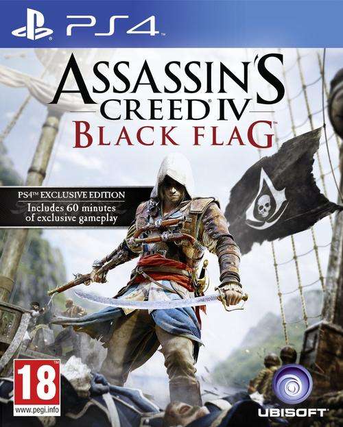 ASSASINS CREED BLACK FLAG PS4 GAME Playstation 4