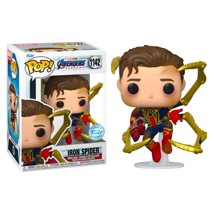 FUNKO POP! Marvel - Avengers Endgame - Iron Spider (Unmasked) Excl SE