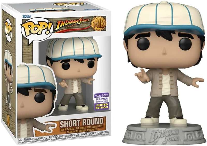 FUNKO POP! Movies - Indiana Jones - Short Round 2023 Summer Convention Excl